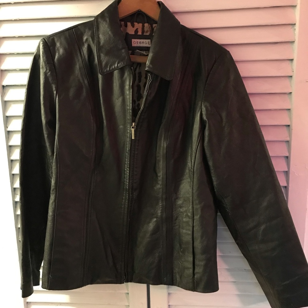 Leather jacket